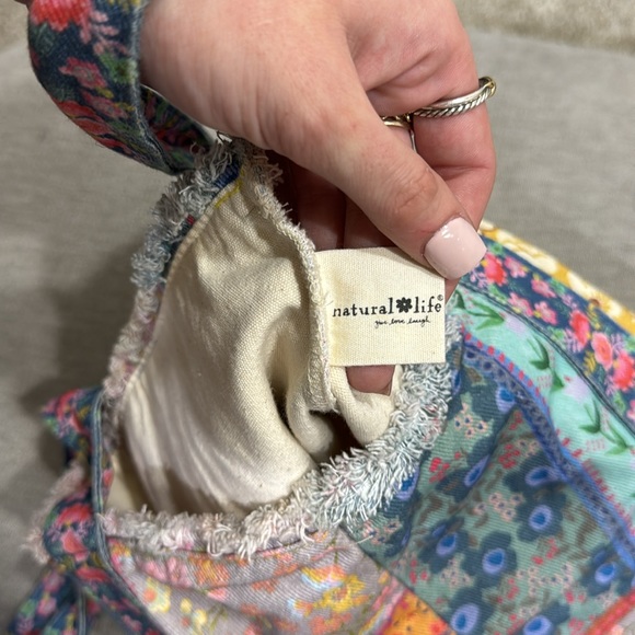 Tote Bag Colorful Patchwork Pattern hand Bag beach bag - Picture 12 of 13